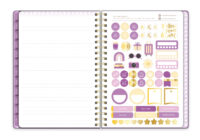 Plum Geo Medium Twin-Wire Planner - Image 7