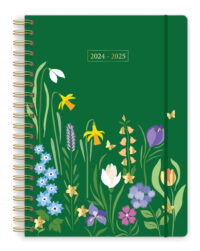 Whimsical Garden Large Twin-Wire Planner