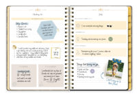 Rustic Daisy Large Twin-Wire Planner - Image 3