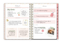 2025 Watercolor Sunset Medium Twin Wire Planner - Image 3