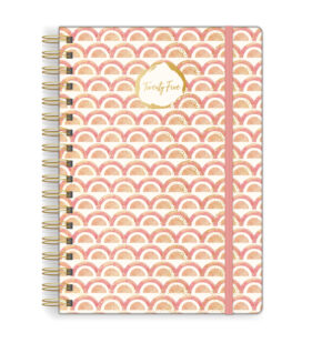 2025 Watercolor Sunset Planner