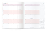 2025 Rustic Autumn Bouquet Flex Monthly Planner - Image 5