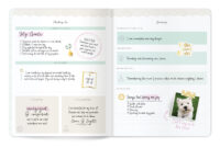 2025 Bold Green Geo Flex Cover Monthly Planner - Image 3