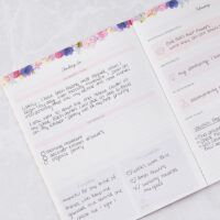 2025 Big Blooms Peony Flex Cover Monthly Planner - Image 7
