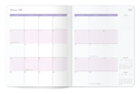 2025 Rustic Hydrangea Field Flex Monthly Planner - Image 3