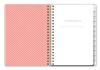Retro Floral Large Twin-Wire Planner - Image 2