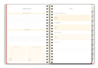 Retro Floral Large Twin-Wire Planner - Image 3