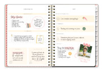 Retro Floral Large Twin-Wire Planner - Image 4