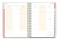 Retro Floral Large Twin-Wire Planner - Image 6