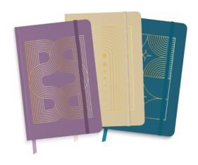 Elegant Geo 3-Pack Medium Journals