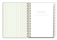 Rustic Greenery Large Twin-Wire Planner - Image 2