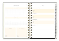 Rustic Greenery Large Twin-Wire Planner - Image 3