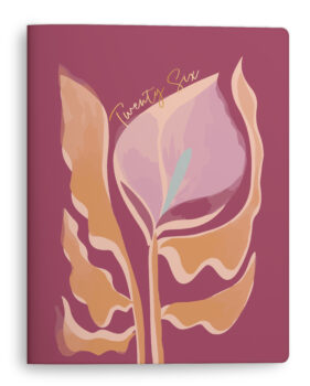 Art Deco Floral Large Flex Stitch Planner