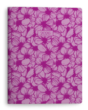 Floral Foundations Plumeria Large Flex Stitch Planner