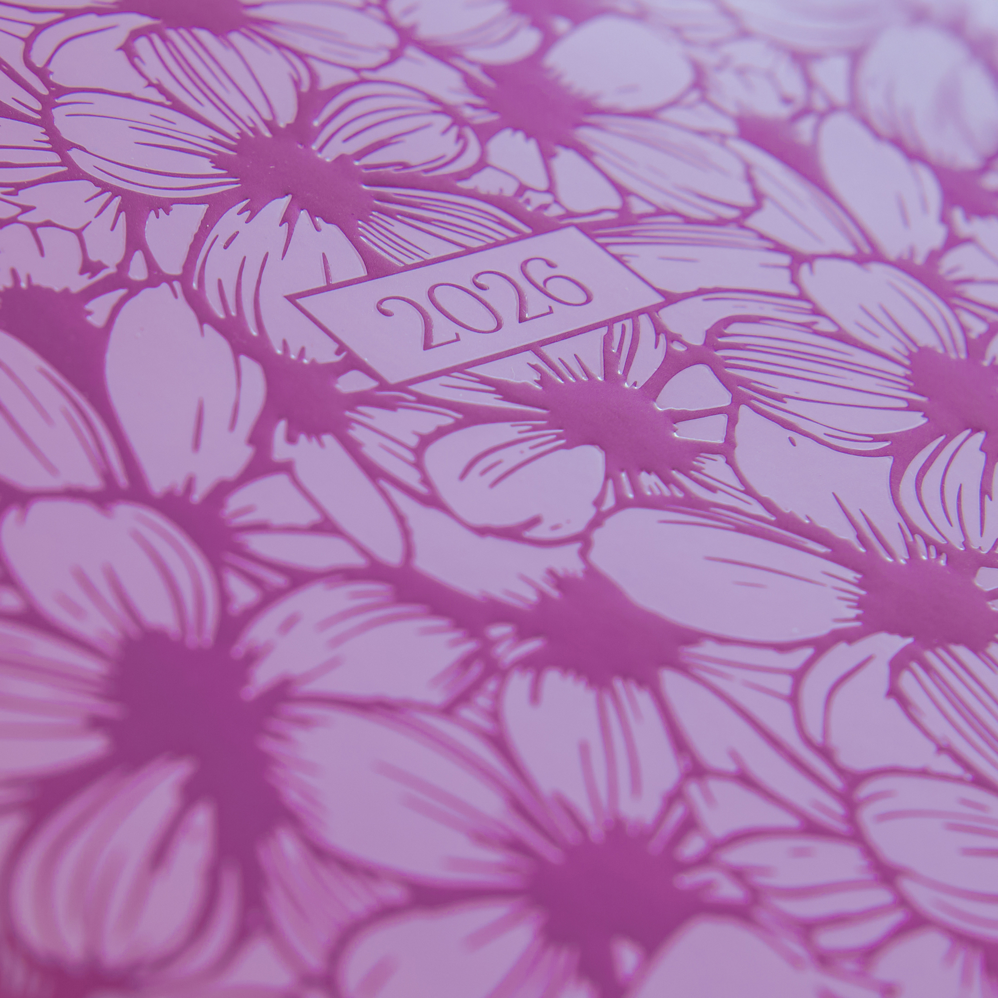 Floral Foundations Plumeria Large Flex Stitch Planner - Image 2